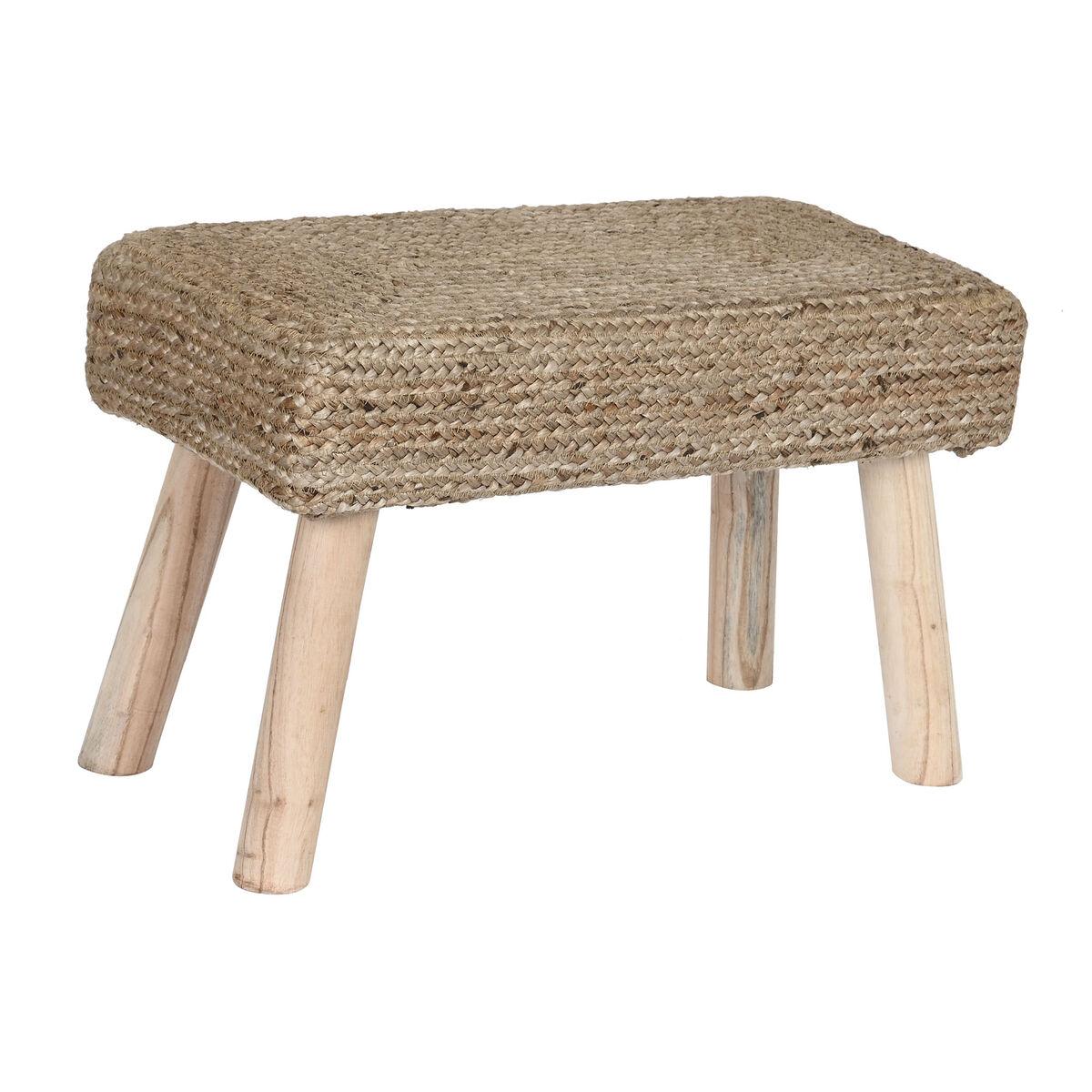 Fodstøtte Brun Jute Natur Urban 60 X 30 X 40 Cm