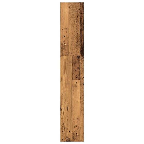 Bogreol 80x24x143 cm konstrueret træ antikt træ