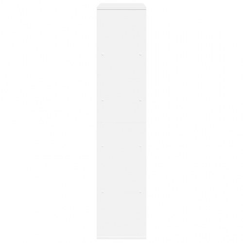 Rumdeler med 10 hylder - hvid, 100 x 33 x 156,5 cm