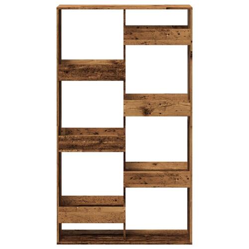 Rumdeler 100x33x175 cm konstrueret træ antikt træ