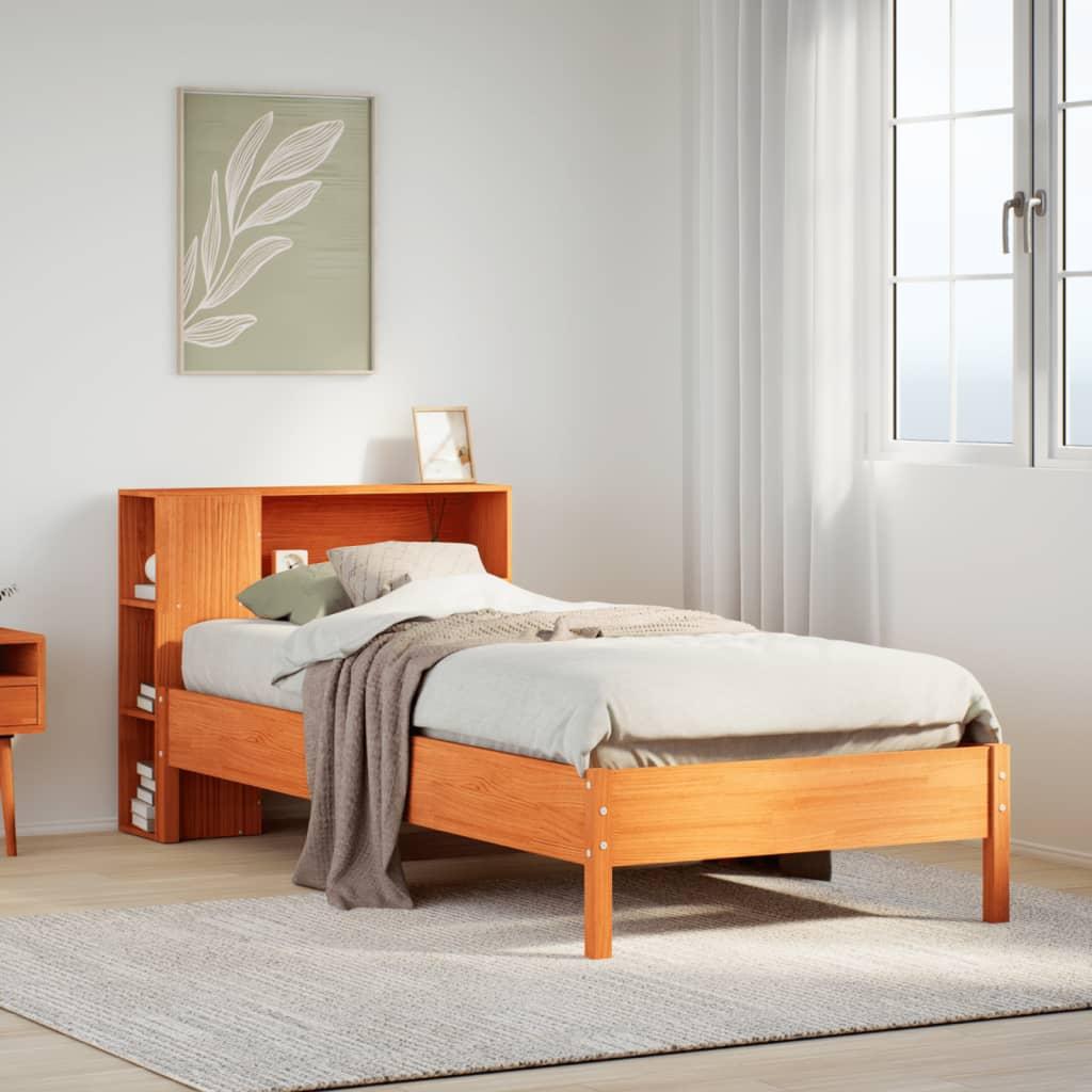 Seng Med Reol Uden Madras 100X200Cm Massivt Fyrretræ - 100 x 200 cm