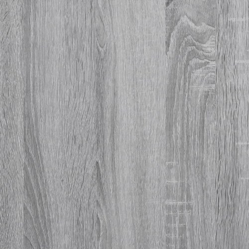 Væghylder 2 stk. - 38 × 12 × 38 cm i konstrueret træ, grå sonoma-eg