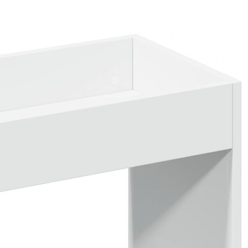Højskab med låger 63 x 33 x 180 cm - hvid