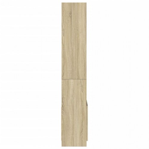 Højskab i konstrueret træ 63 x 33 x 180 cm - sonoma-eg