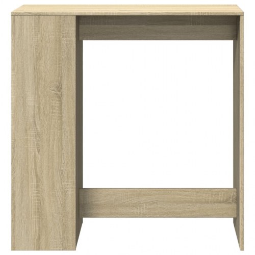 Barbord med opbevaring 101 x 40 x 103,5 cm - sonoma-eg