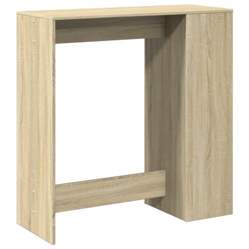 Barbord med opbevaring 101 x 40 x 103,5 cm - sonoma-eg