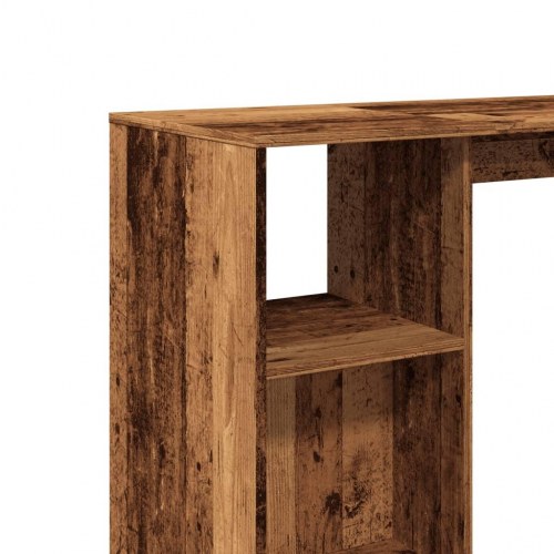 Barbord med hylder 124 x 46 x 103,5 cm