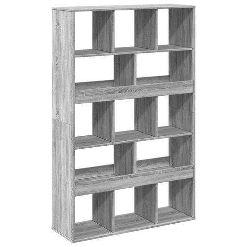 Rumdeler 100x33x156,5 cm konstrueret træ grå sonoma-eg