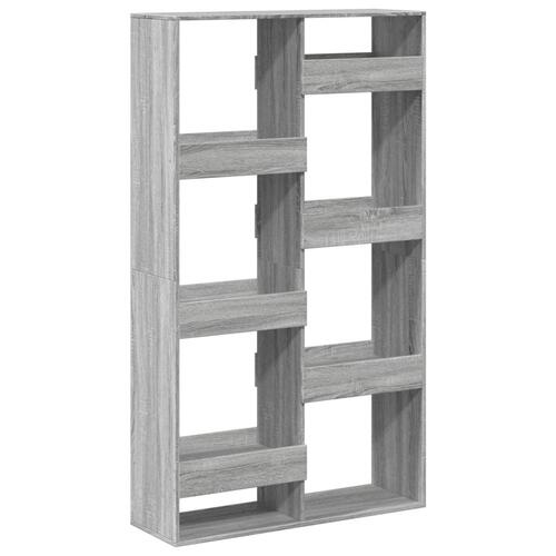 Rumdeler 100x33x175 cm konstrueret træ grå sonoma-eg