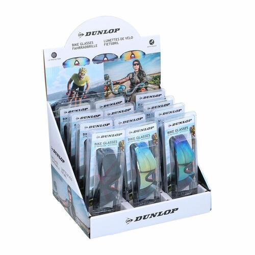 Dunlop cykelbriller - multifarvet, unisex