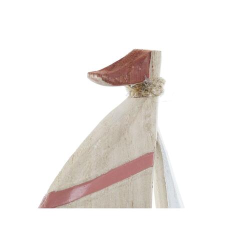 Dekorativ figur Home ESPRIT Blå Rød Natur Stearinlys 15 x 4,5 x 23,5 cm (2 enheder)