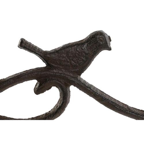 Vægstøtte til ophæng af urtepotter Home ESPRIT Jern 22,5 x 3,5 x 19 cm
