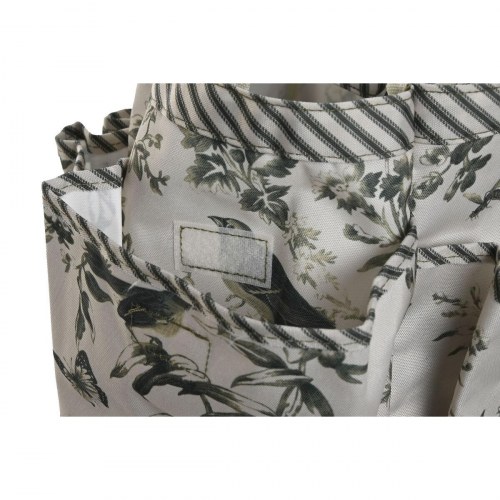 Værktøjsholder - havekurv, grøn/beige, 47 × 18 × 27 cm