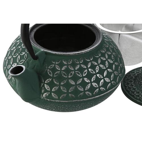 Tekande Home ESPRIT Sort Grøn Rustfrit stål Jern 900 ml