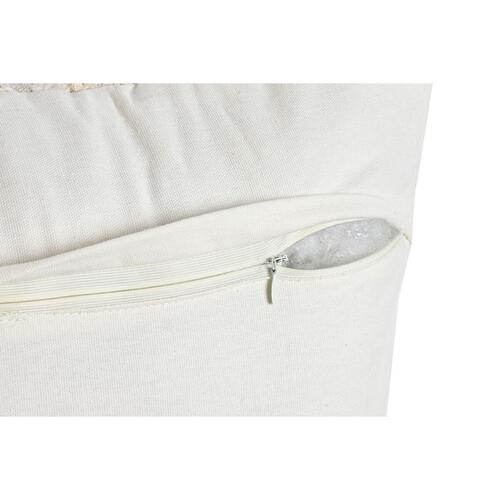 Pude Home ESPRIT Hvid Boho 45 x 45 cm