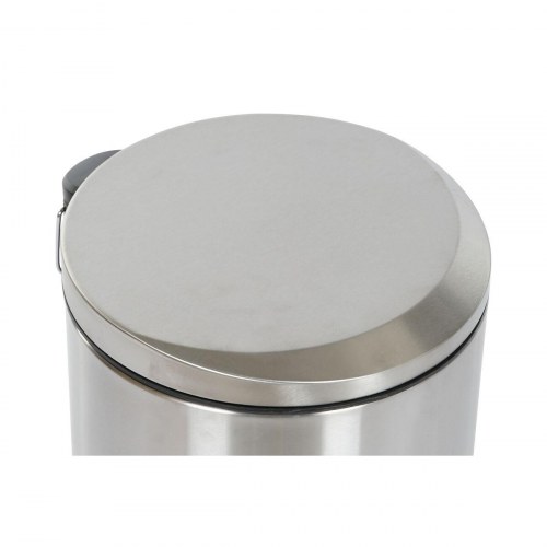 Pedalspand 30 L - sølv, rustfrit stål og polypropylen