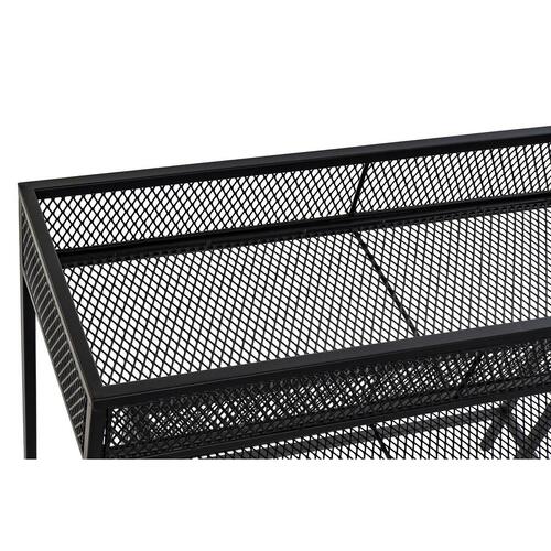 Sæt af planteredskaber Home ESPRIT Sort Metal 70 x 25 x 60 cm