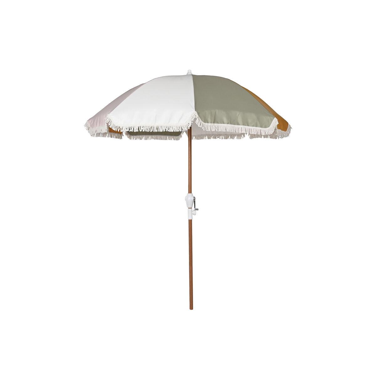 Parasol Home Esprit Træ Aluminium 198 198 266