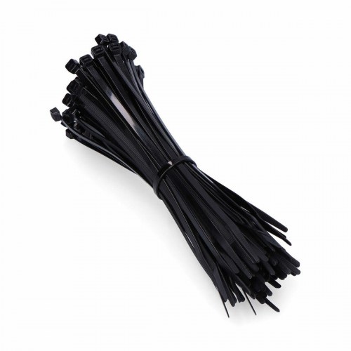 Fischer UBN kabelbindere i nylon, sort 35 cm (100 stk.)