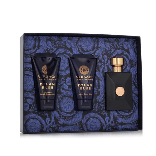Parfume sæt til kvinder Versace Dylan Blue EDT 3 Dele