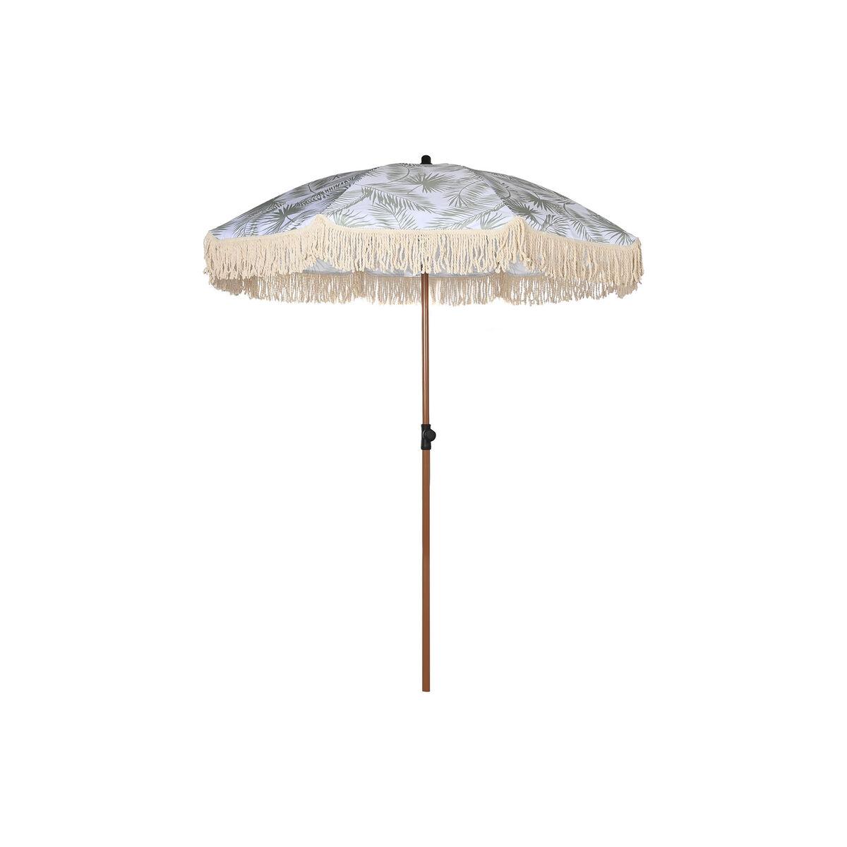 Parasol Home Esprit Hvid Grøn Stål 180 X 180 X 1 Cm