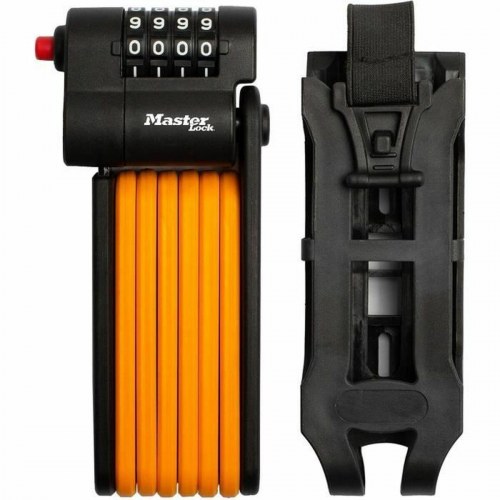 Cykellås med kode Master Lock - sort, stål