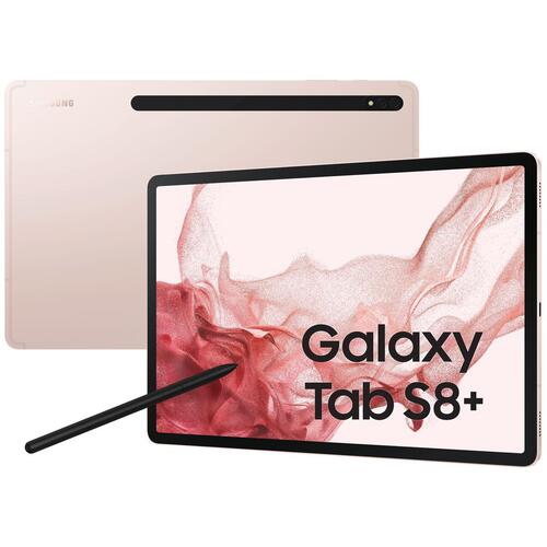 Tablet Samsung Galaxy Tab S8+ 5G 12,4" Qualcomm Snapdragon 8 Gen 1 8 GB RAM 128 GB Pink