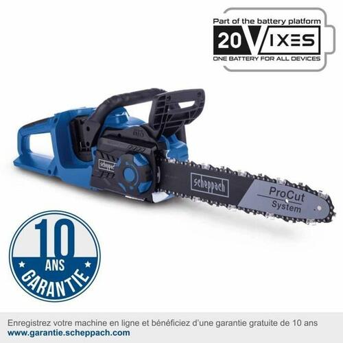Scheppach C-CS254-X akku motorsav - 20 cm sværd