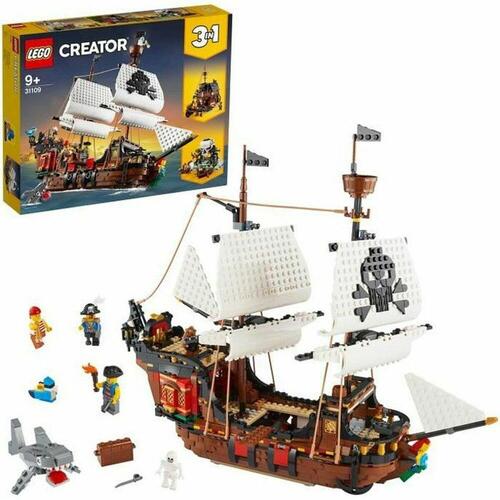 Legetøjssæt med køretøjer Lego Creator 31109 Pirate Ship 3-i-1 1260 Dele
