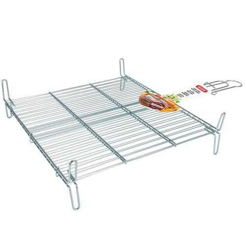Grill BBQ Algon Dobbelt Rustfrit stål (OUTLET A)