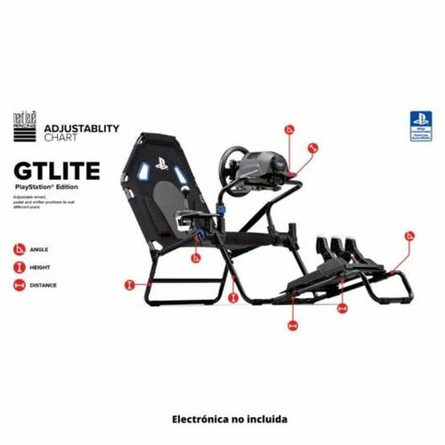 Racersæde Next Level Racing GT LITE Sort