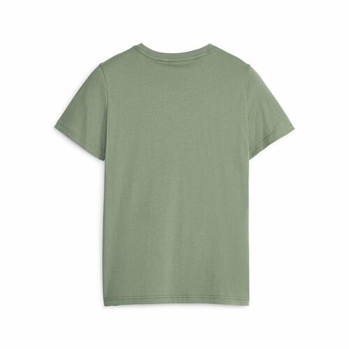 Børne Kortærmet T-shirt Puma Ess Block Grøn 13-14 år