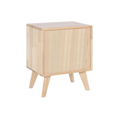 Natbord Home ESPRIT Træ Metal Rattan 40 x 30 x 48 cm