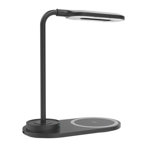 LED-lampe med trådløs oplader til smartphones KSIX BXCQILAMP01