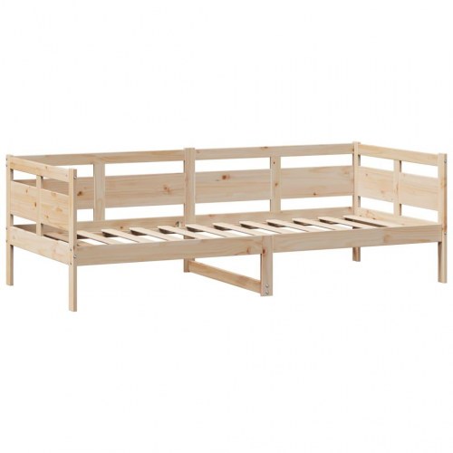 Daybed med skuffer 80x200 cm massivt fyrretræ