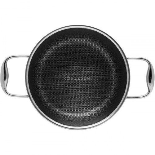 Kohersen gryde med glaslåg, rustfrit stål/aluminium, Ø 20 cm - 2,8 l