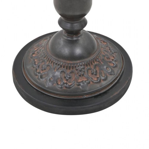 Endebord i massivt grantræ 40 x 64 cm brun