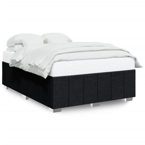Sengeramme uden madras 160x200 cm stof sort