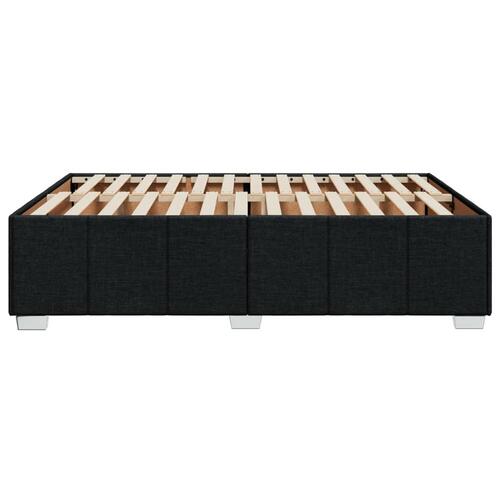 Sengeramme uden madras 160x200 cm stof sort