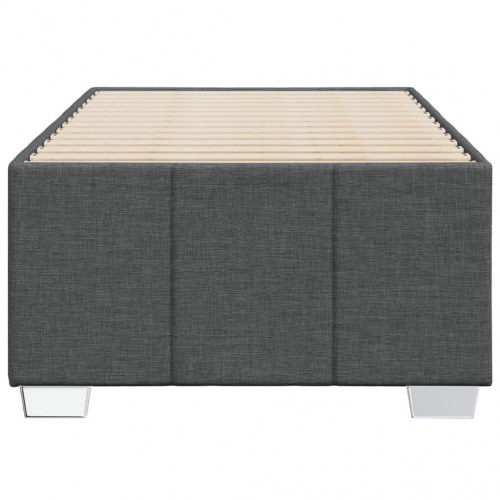 Sengeramme uden madras 80x200 cm stof - mørkegrå