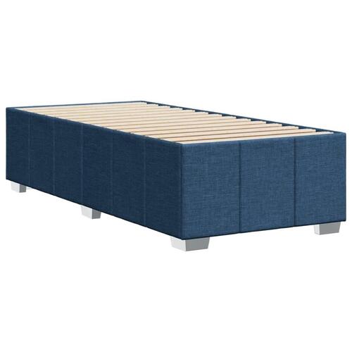 Sengeramme uden madras 100x200 cm stof blå