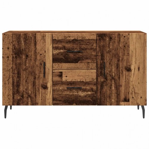 Skænk 100×36×60 cm i konstrueret træ - gammelt træ-look