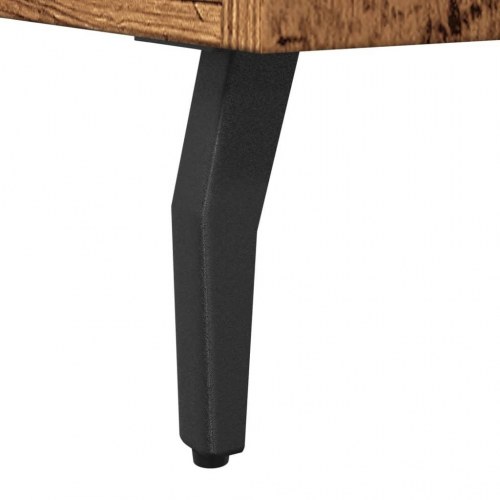 Skænk 100×36×60 cm i konstrueret træ - gammelt træ-look