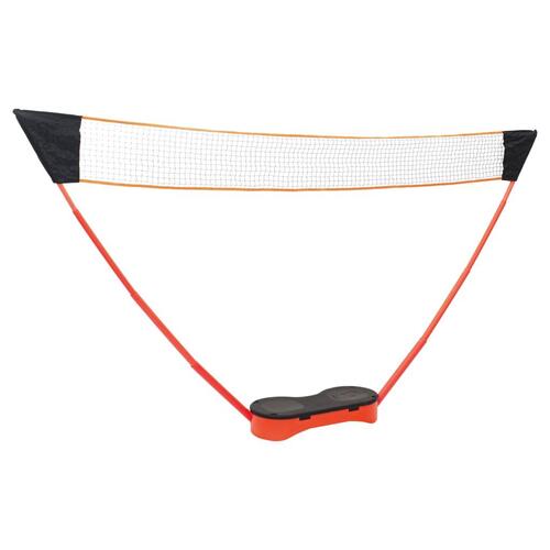 Badmintonsæt 292x30x152 cm 2 ketsjere + net og opbevaringstaske