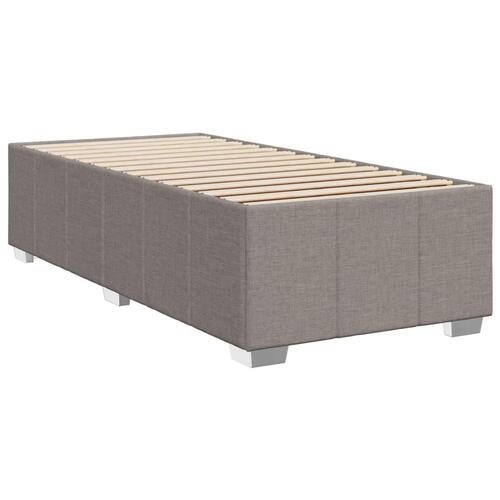 Sengeramme uden madras 80x200 cm stof gråbrun