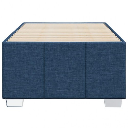 Sengeramme i stof 90 x 200 cm - blå