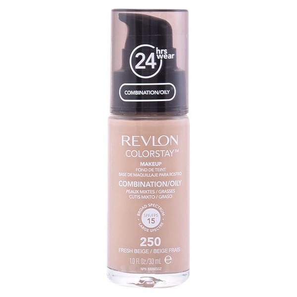 Flydende Makeup Foundation Colorstay Revlon 309974700108 (30 ml) 250 - Fresh Beige - 30 ml