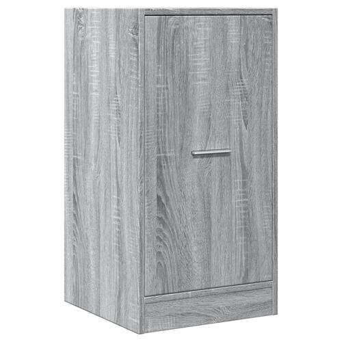 Apotekerskab 40x41x77,5 cm konstrueret træ grå sonoma-eg
