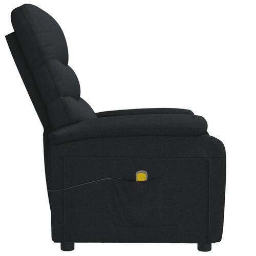 Massagestol stof sort