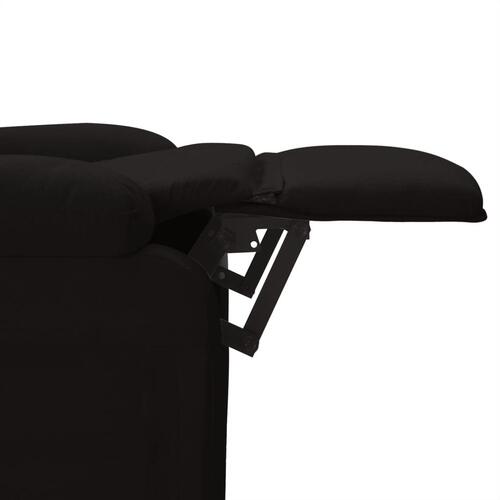 Massagestol stof sort